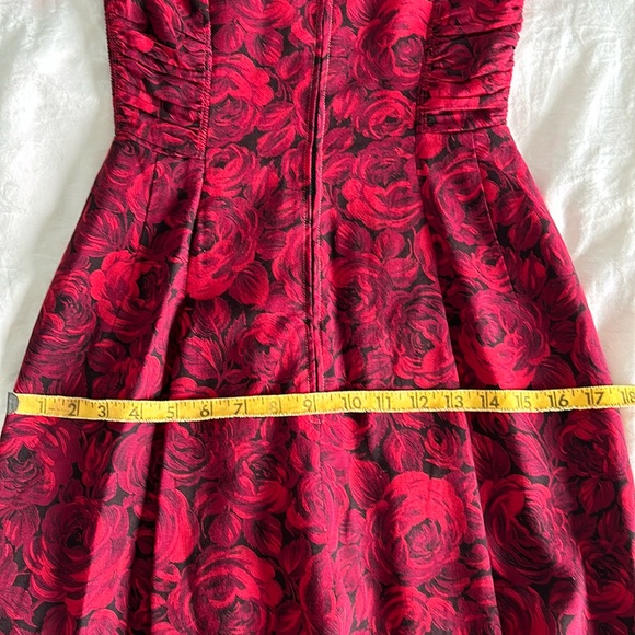 1960’s Rose Cocktail Dress - Picture 7 of 10